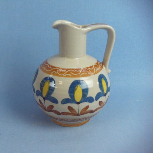 Arabia ARA kaadin 14 cm siniset kukat.