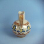 Arabia ARA kaadin 14 cm siniset kukat.