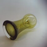 Riihimäen lasi Sirkka maljakko vihreä.