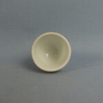 Arabia Munakuppi valkoinen kultaraidat.