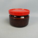 Arabia Purkki mahonkilasite kannella FE-malli.