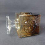 Kumela Lähde maljakko 4603 ruskea jalallinen.