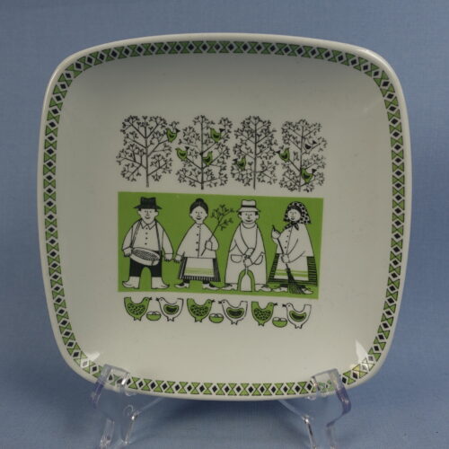 Arabia Vuodenajat-sarja Kevät lautanen.