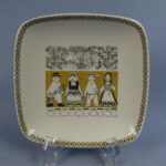 Arabia Vuodenajat-sarja Syksy lautanen 1964.