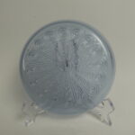 Riihimäen lasi Riikinkukko lautanen neodymi.