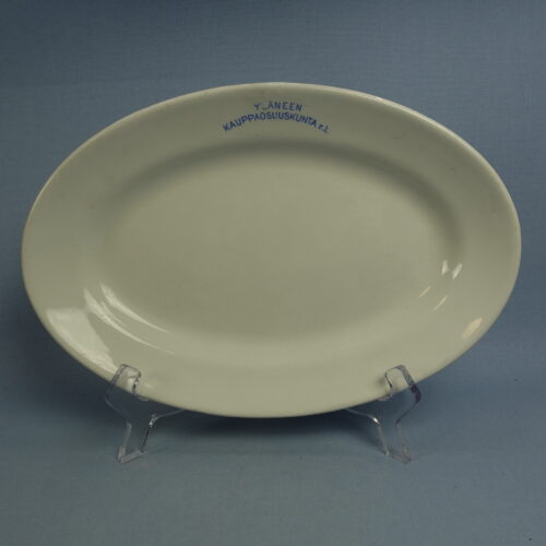 Arabia Yläneen kauppaosuuskunta soikea vati.