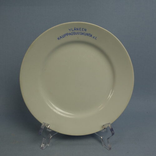 Arabia Yläneen kauppaosuuskunta lautanen.