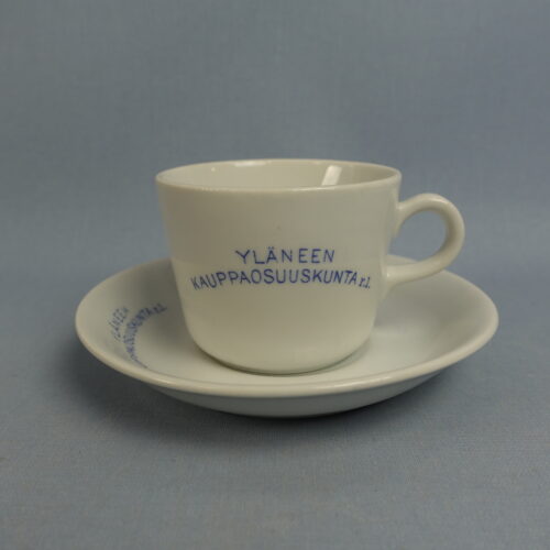 Arabia Yläneen kauppaosuuskunta r.l. kahvikuppi.