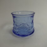 Riihimäen lasi Revontulet juomalasi 10 cl sininen.