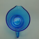 Nuutajärven lasi Lasikaadin 75 cl turkoosi.