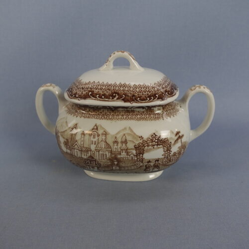 Arabia kannellinen kulho El Terranova leimalla 30-luku.