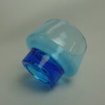 Nuutajärven lasi Annoskulho turkoosi.