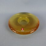 Iittala Nappi kynttilälyhty keltainen.
