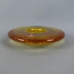 Iittala Nappi kynttilälyhty keltainen.