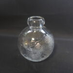 Riihimäen lasi Tellus pullo 160 mm kirkas.