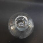 Riihimäen lasi Tellus pullo 160 mm kirkas.