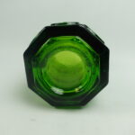 Riihimäen lasi Rengas maljakko 200 mm vihreä.