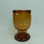 Nuutajärven lasi Sargasso maljakko ruskea.