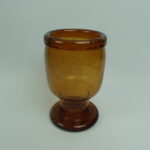 Nuutajärven lasi Sargasso maljakko ruskea.