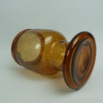 Nuutajärven lasi Sargasso maljakko ruskea.