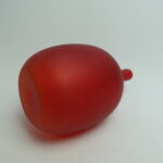 Nuutajärven lasi Mansikkapaikka pullo punainen.