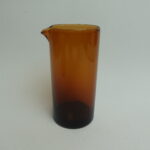 Nuutajärven lasi Purtilo kermakko ruskea.