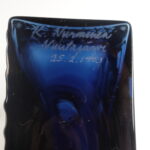 Nuutajärven lasi 200 v juhlapullo sininen.