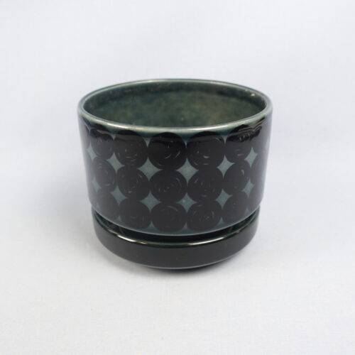 Arabia Kerä kukkaruukku teräs.