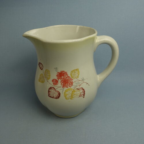 Arabia IO-mallin maitokannu syksyinen oksa.