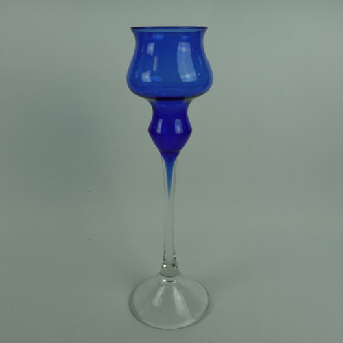 Kumela Kynttilänjalka 26,5 cm sininen.