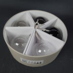 Iittala Lasipallot 5 kpl harmaa.