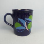 Marimekko Muki sinivihreä koriste 1990-luku.