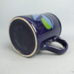 Marimekko Muki sinivihreä koriste 1990-luku.