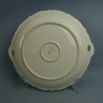 Arabia Tarjoiluvati punaoranssit kukat DK-malli.