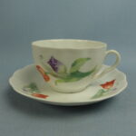 Arabia Kahvikuppi oranssi tulppaani OB-malli.