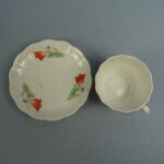 Arabia Kahvikuppi oranssi tulppaani OB-malli.