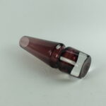 Riihimäen lasi Maljakko lila.