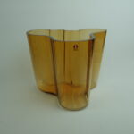 Iittala Aalto maljakko 160 mm rion ruskea.
