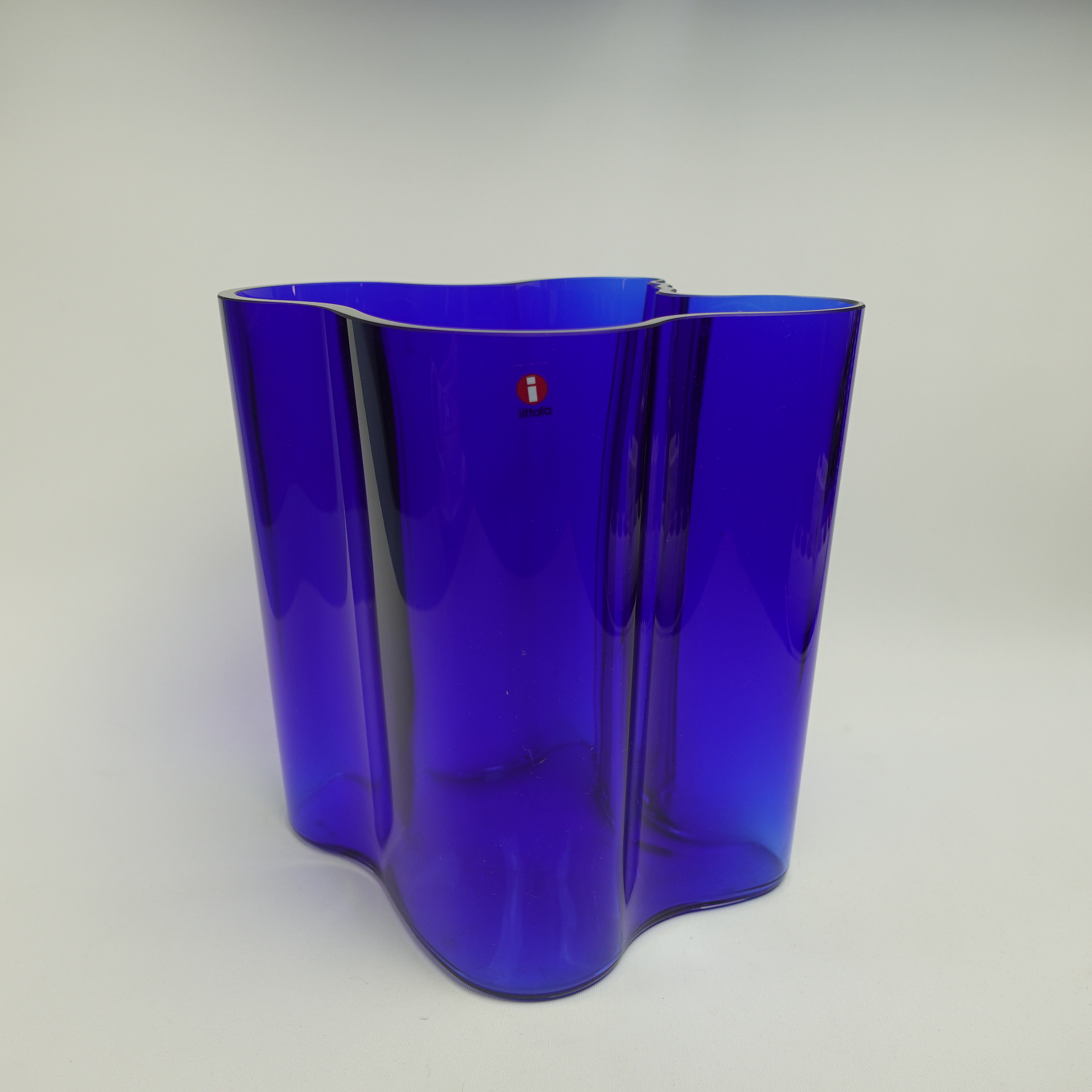 Iittala Aalto Vase 200 mm blue